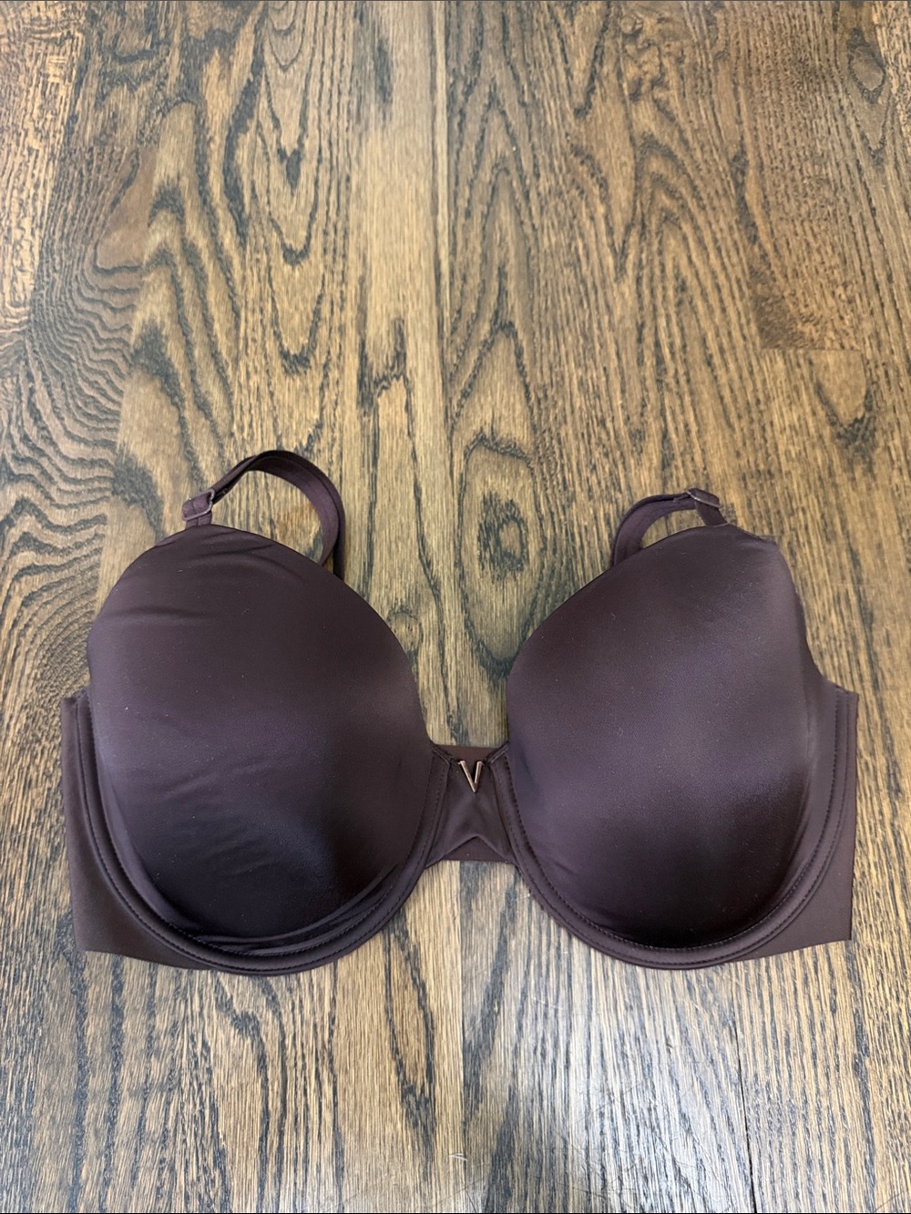 Victoria's Secret lined perfect coverage Bra in Deep Brown